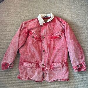 Liz Claiborne Red Jean Jacket